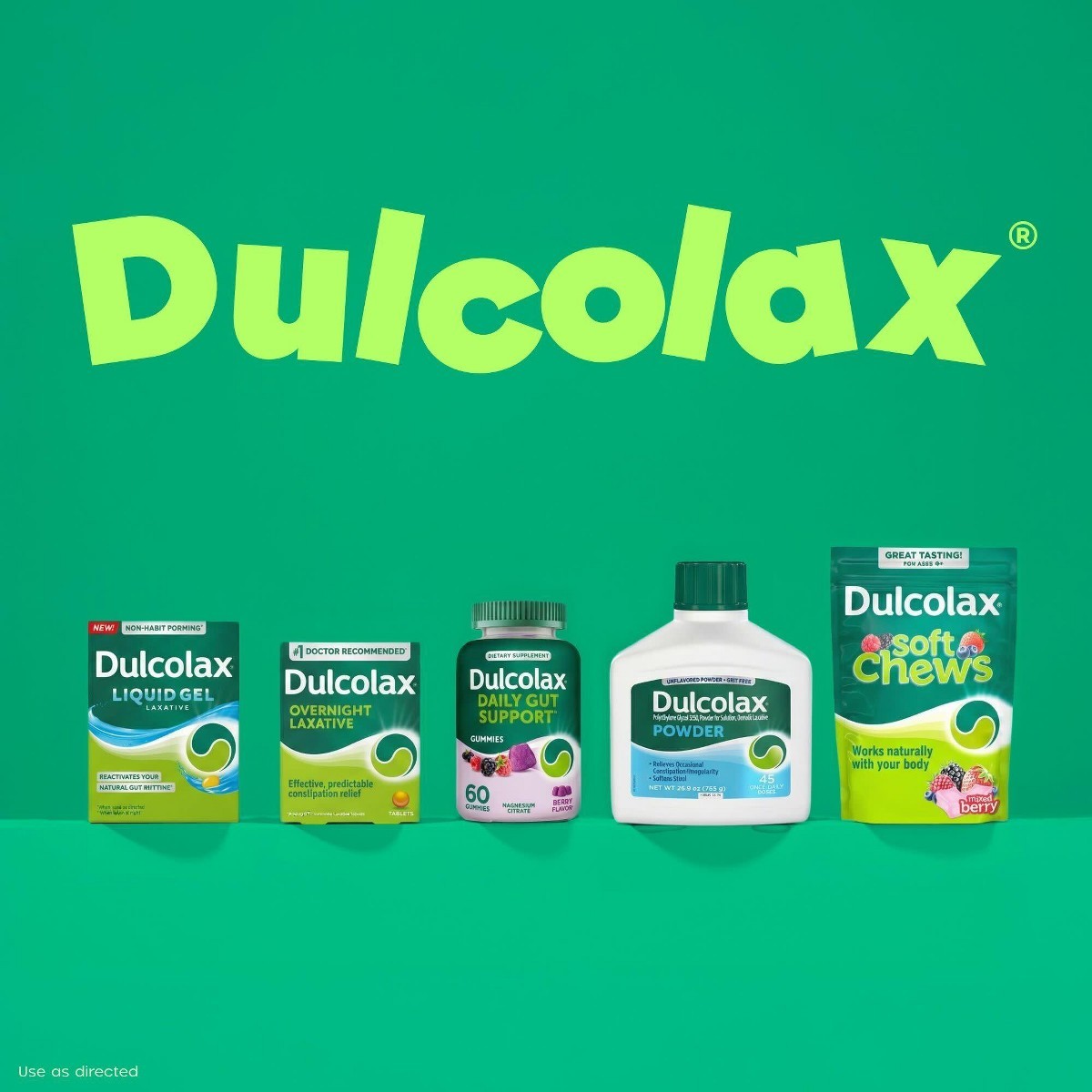 Dulcolax Daily Gut Support Gummies – Orange – 60ct