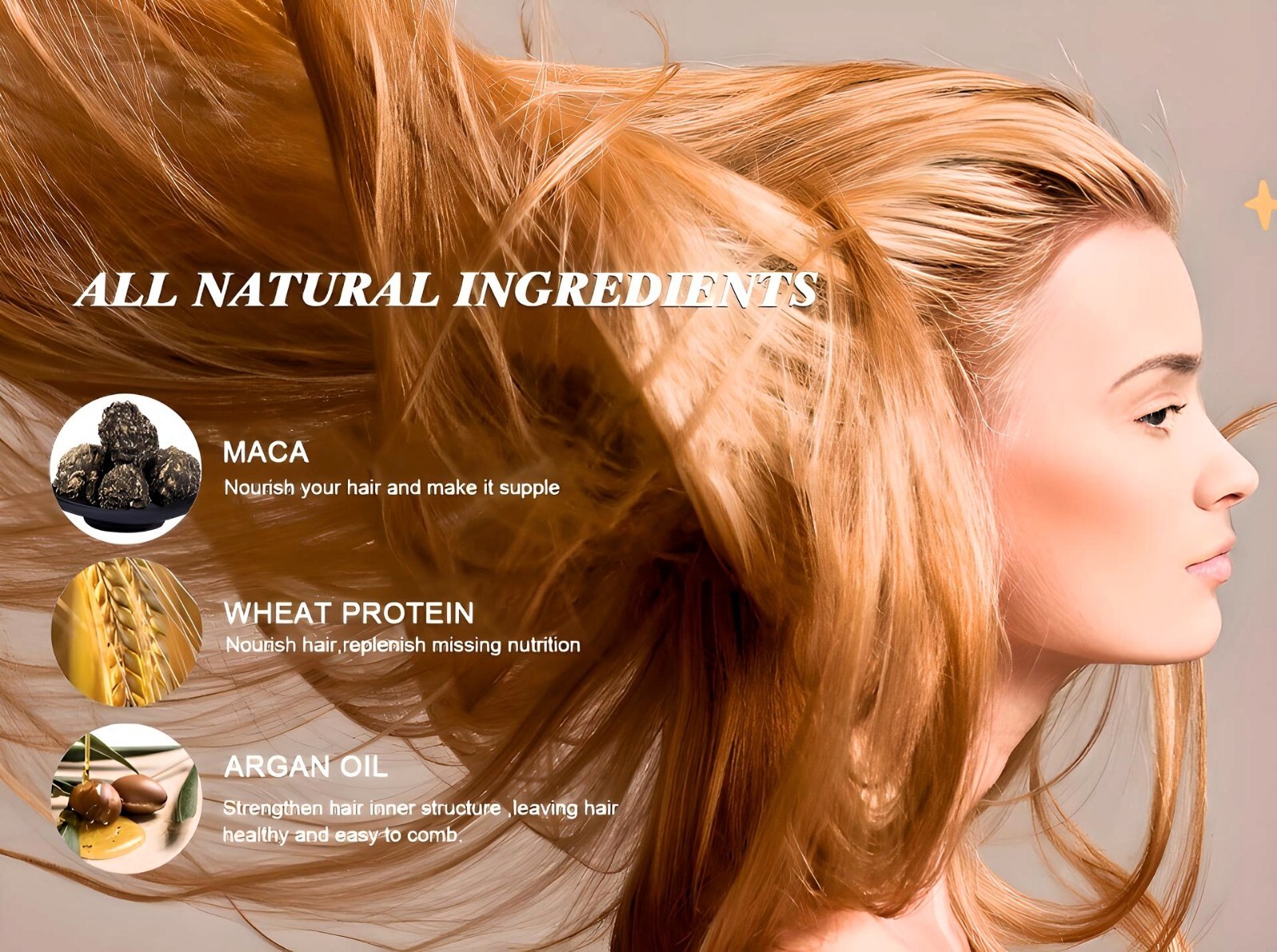 Hair Repair Mask With Argan Oil Fortifying Collagen And Keratin Detox Damage
