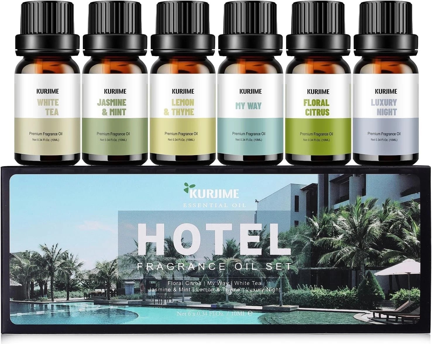 Fragrance Oils, Hotel Collection Diffuser Oil, Luxury Hotel Essential Oil Set…