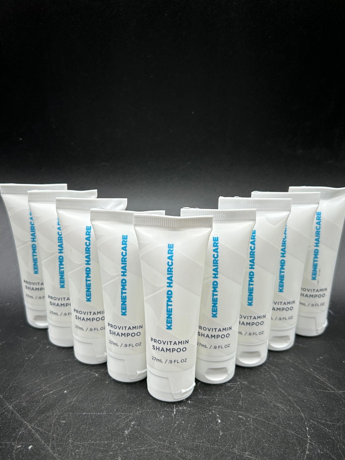 (LOT OF 10) KenetMD Haircare Provitamin Shampoo 0.9oz – Hyatt Hotels – TRAVEL