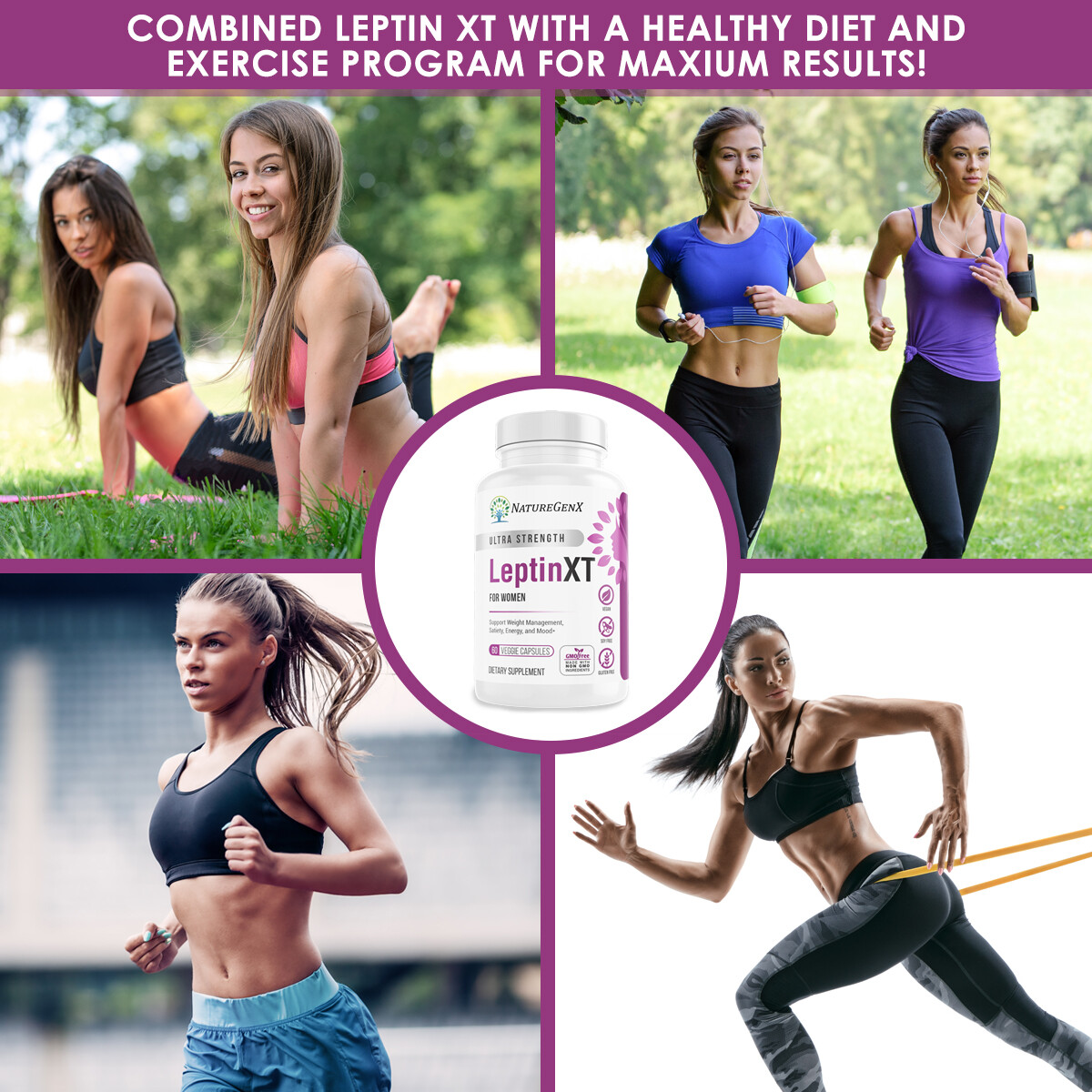 LEPTIN XT – Diet Pills that Work, Leptin Supplements for Weight Loss for Women