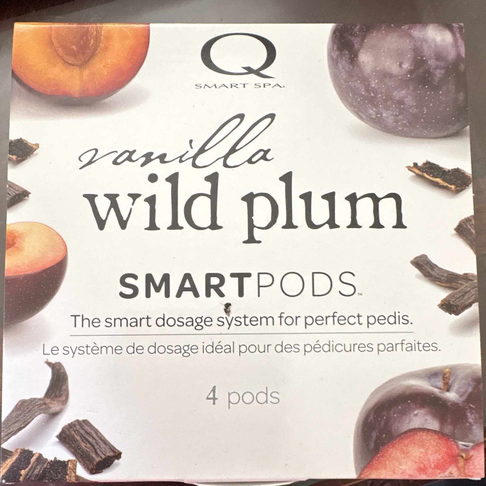 Q Smart Spa Smartpods Vanilla Wild Plum Smart Dosage System Pods – 4 Count