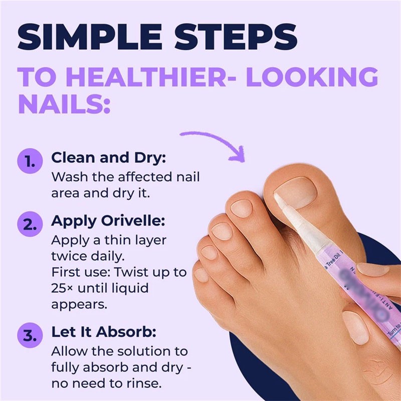 5Pcs NEW Anti Fungal Pen Intensive Treatment Toenail Fungus Foot Nail Repair Oil