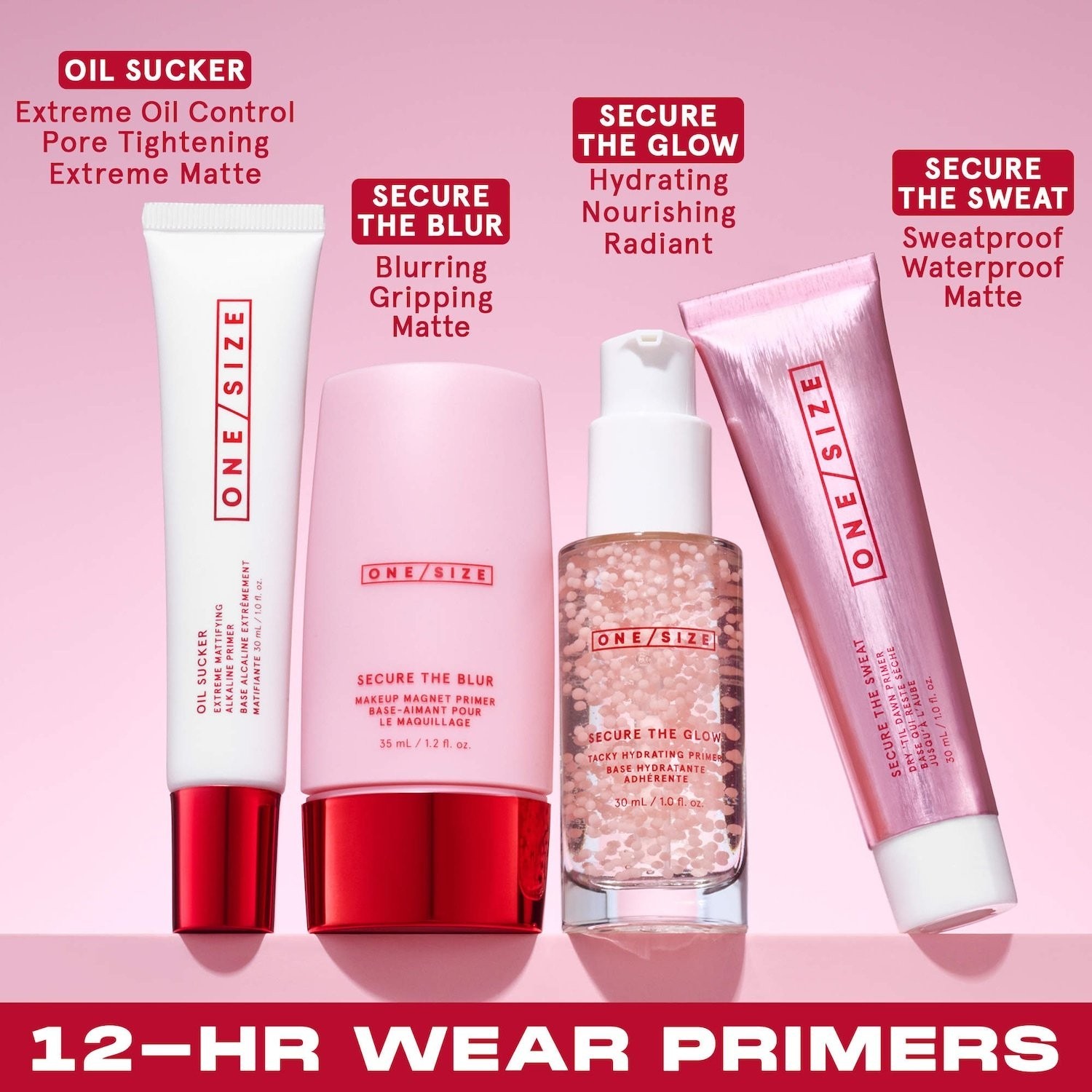 ONE/SIZE Authentic Secure The Sweat Waterproof Mattifying Primer 2 sizes