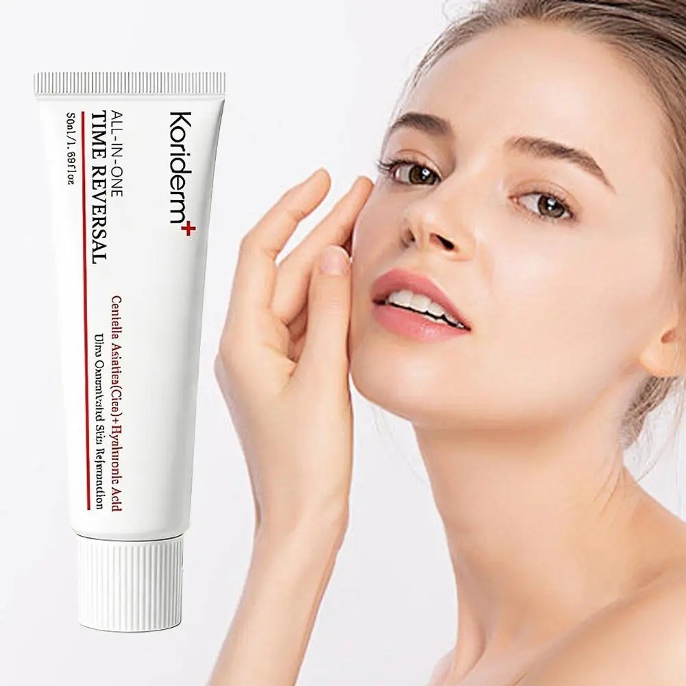 Koriderm Time Reverse Cream, Koriderm Cream for Face for All Skin Types-50ml