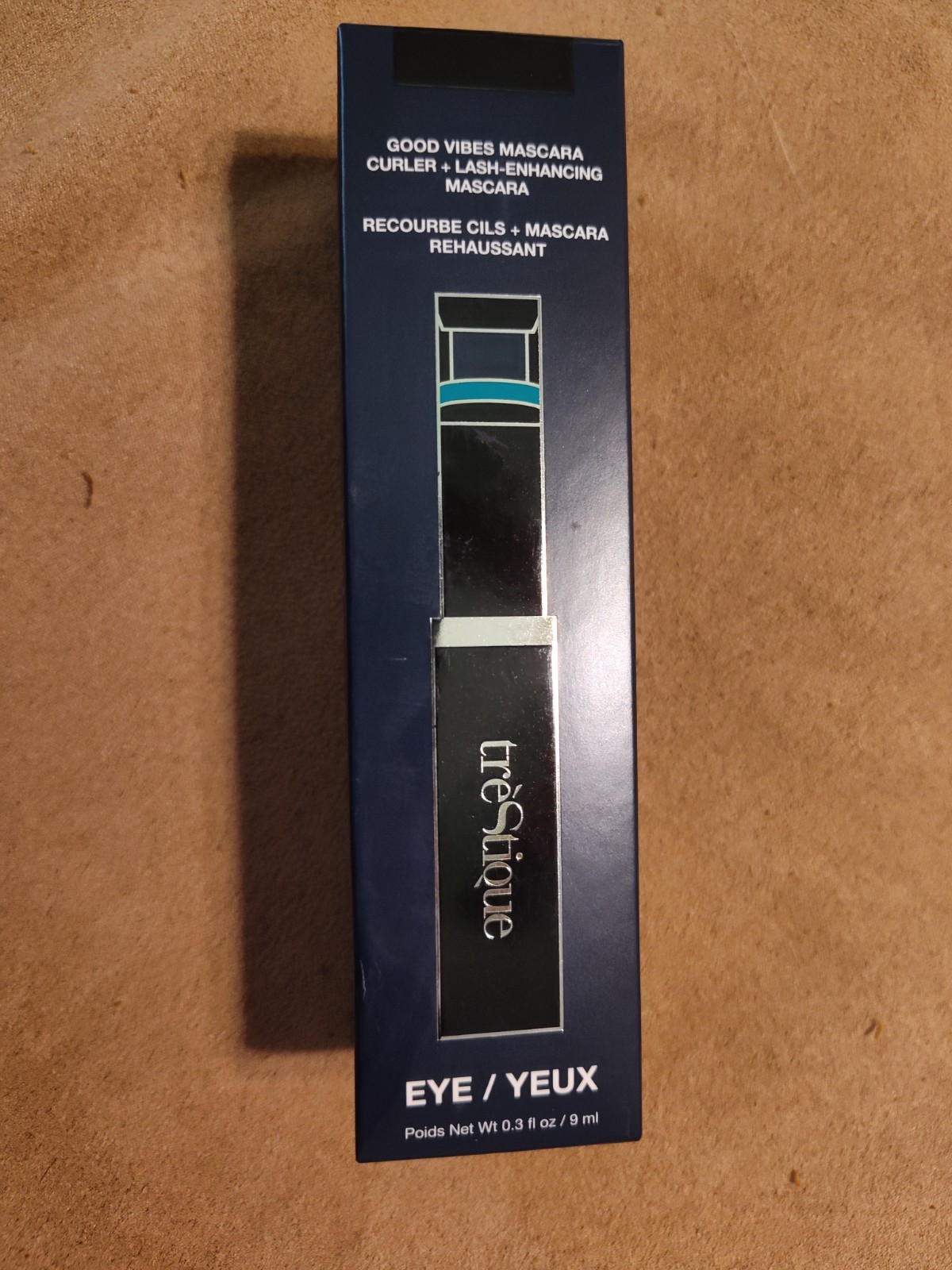 Tre’StiQue Good Vibes Lash-Enhancing Mascara Curler NIB Icelandic Black