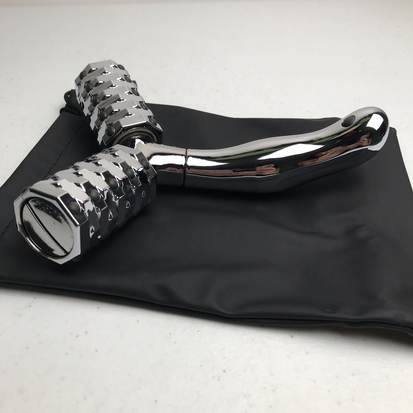 Manual Roller 3D Y Shape Massager 360 Rotate Full Body Massage for Face Lifting