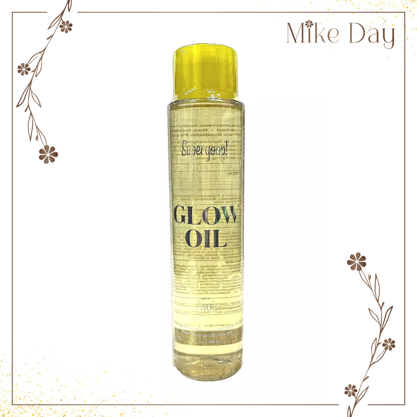 Supergoop! Glow Oil SPF 50 Dry Body Oil Sunscreen 5oz EXP: 01/26 NEW SEALED