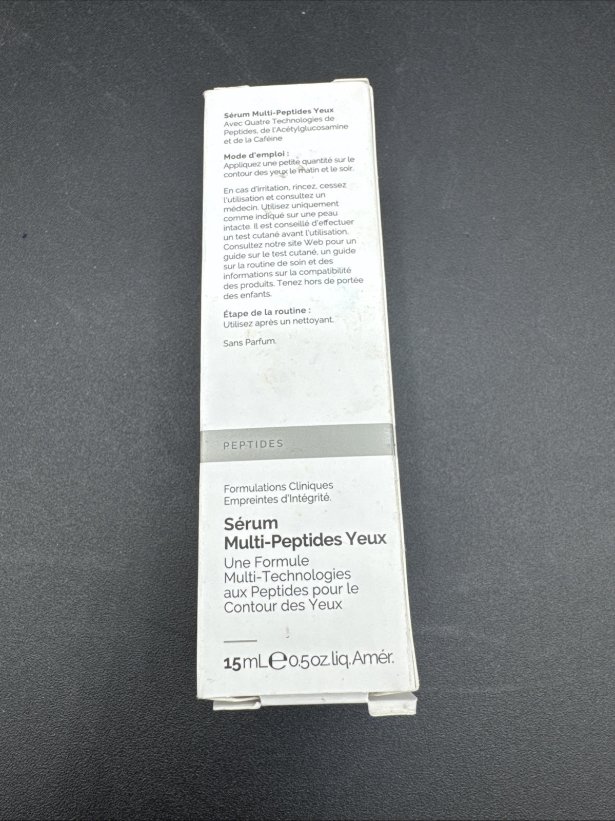 THE ORDINARY. Multi-Peptide Eye Serum || 15 mL. / 0.5 US FL. OZ.