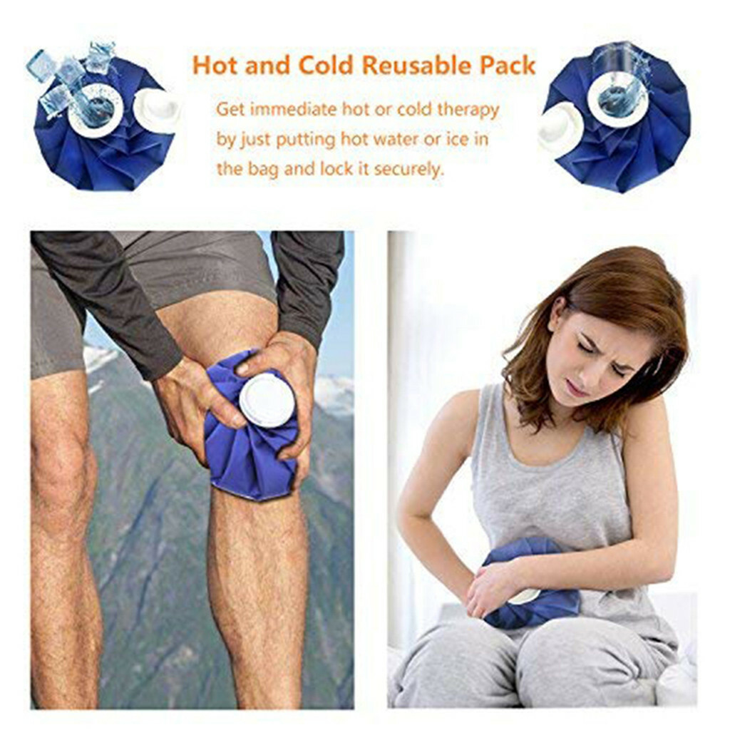 1~100x Ice Bags Packs Knee Neck Reusable Cold Relief Pain Headache Sport Injury