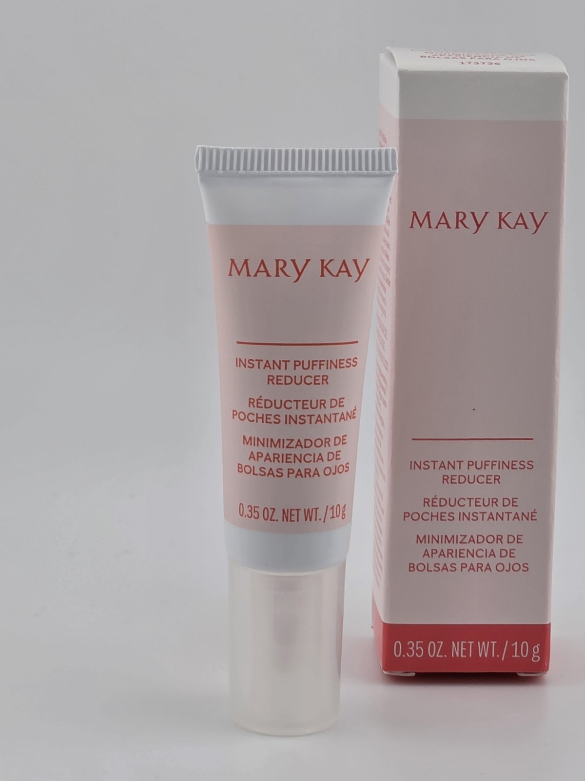 Mary Kay Instant Puffiness Reducer for Eyes New in Box 173736 NIB 0.35 Oz. Tube