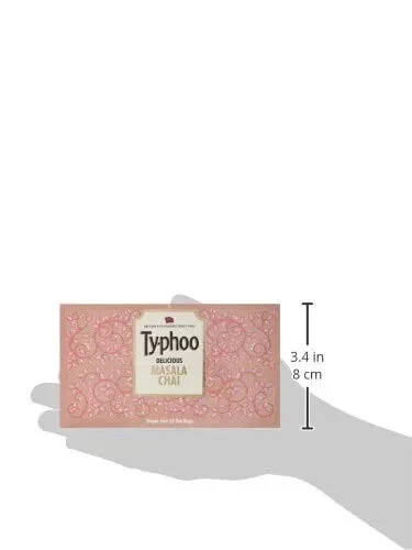 Typhoo Delicious Masala Tea 25 Tea Bags 110G