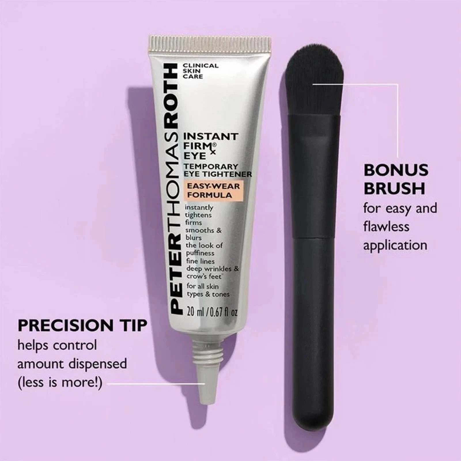 NEW Peter Thomas Roth Temporary Eye Tightener Easy Wear Formula 20ml/0.67FL.oz