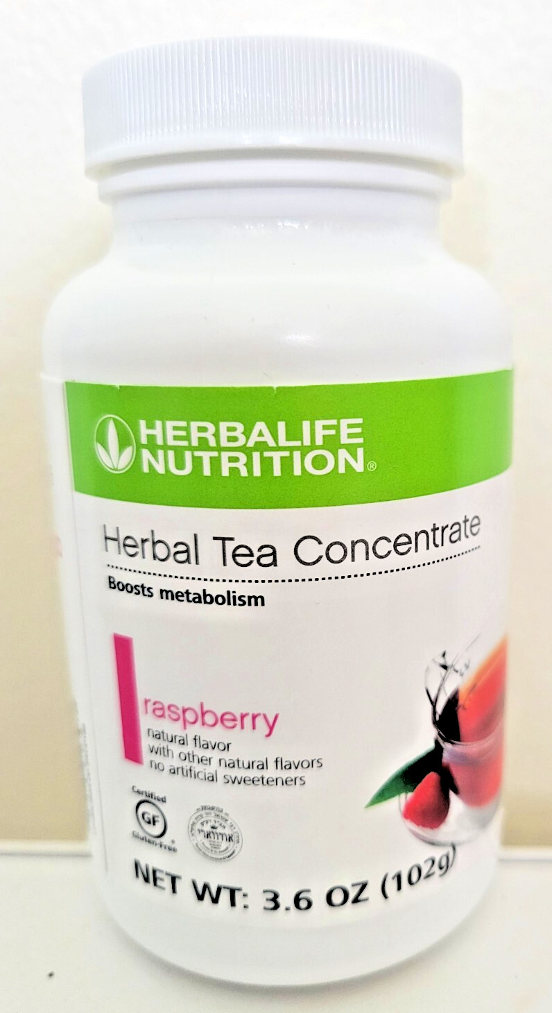 Herbalife Tea Concentrate Raspberry Large Can 3.6 oz – free shipping