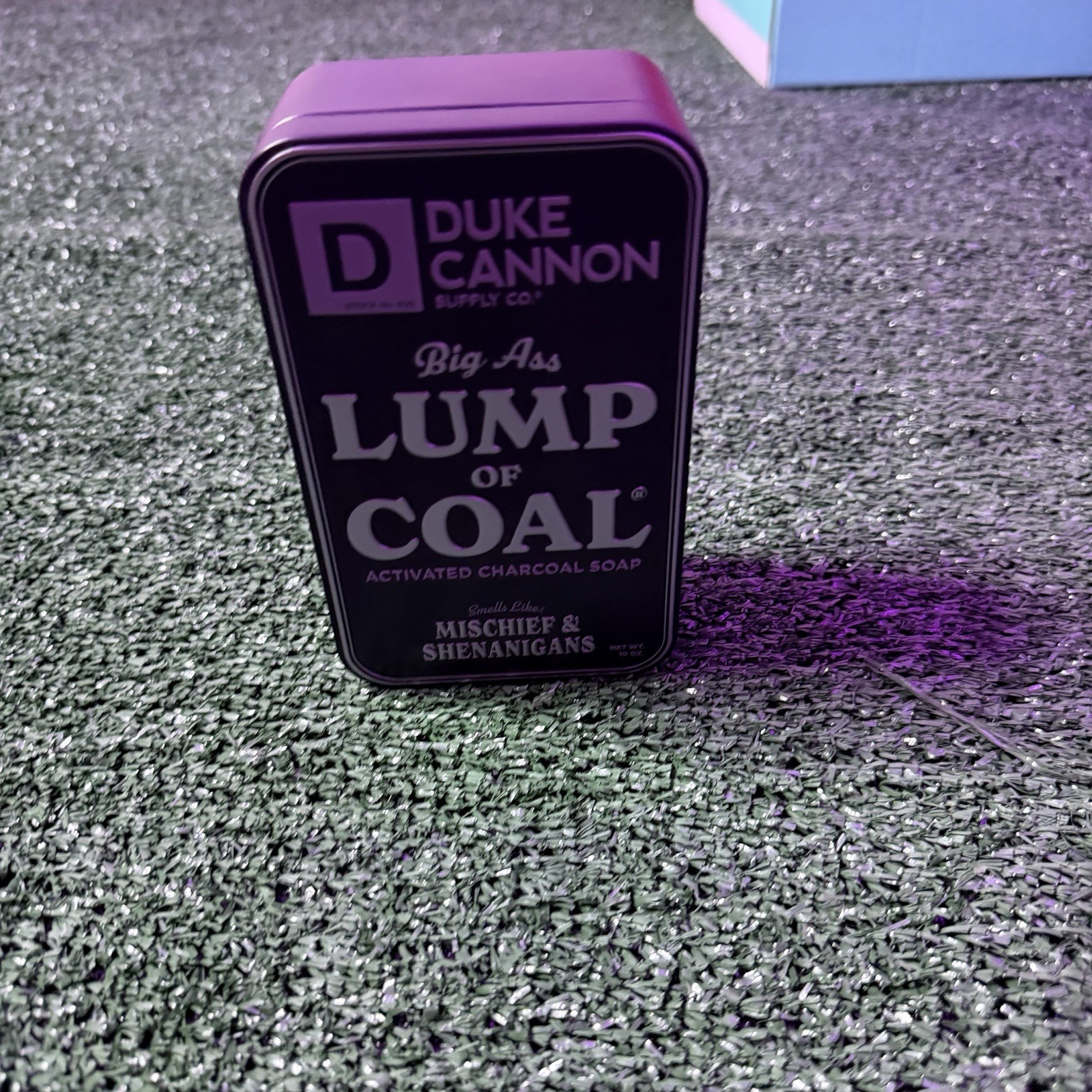 Duke Cannon Big Ass Activated Charcoal Soap Bar Mischief & Shenanigans 10 oz