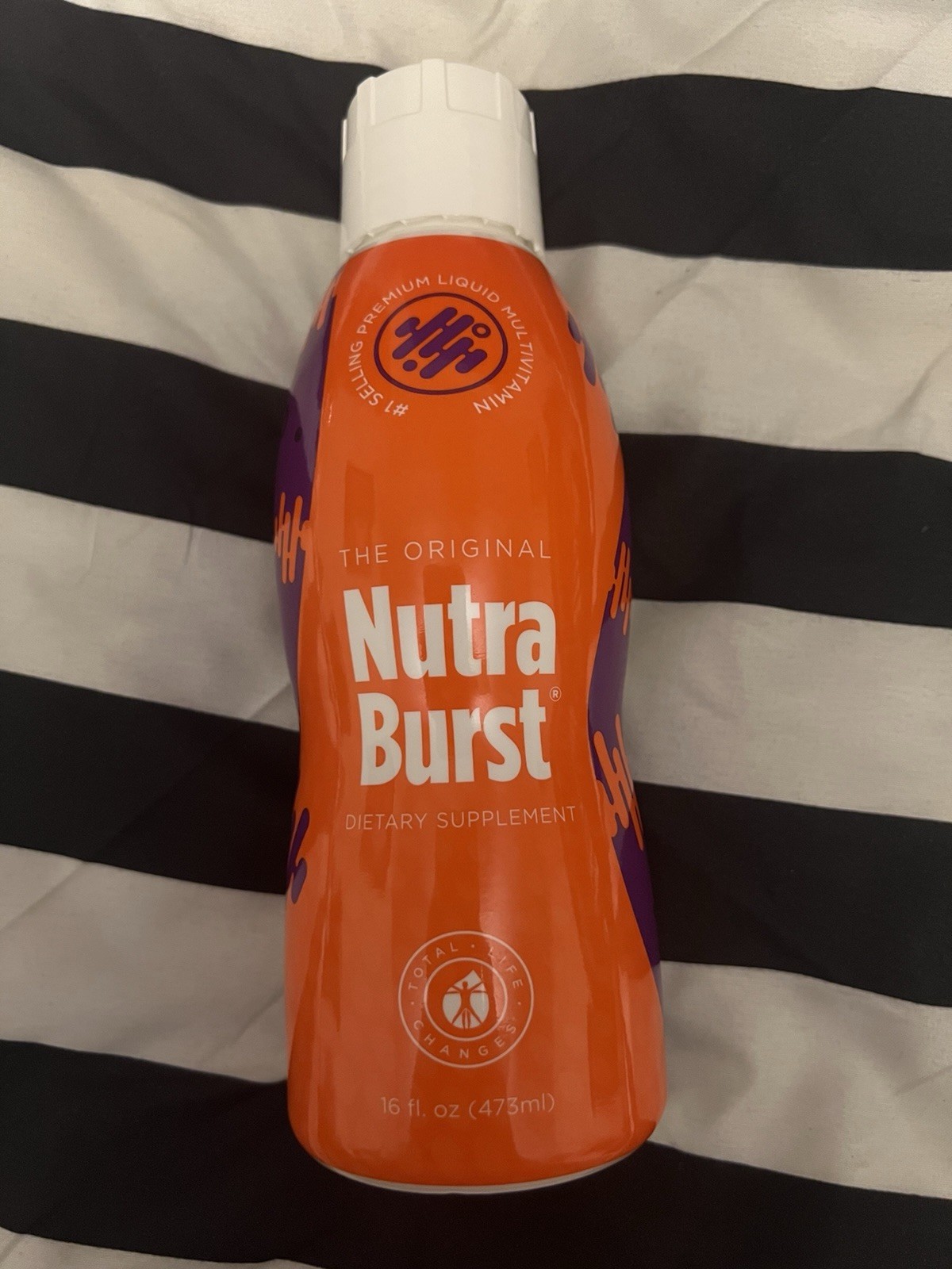 Total Life Changes NutraBurst Liquid Multivitamin Vitamin A C D E 16 fl oz