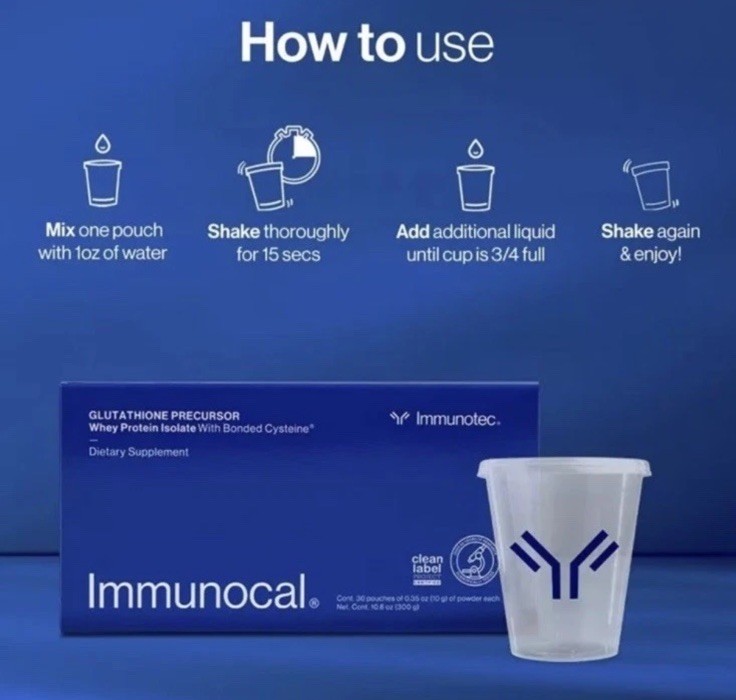 Immunocal Classic Blue Glutathione Precursor EXP 2027 FAST FREE SHIPPING‼️‼️‼️
