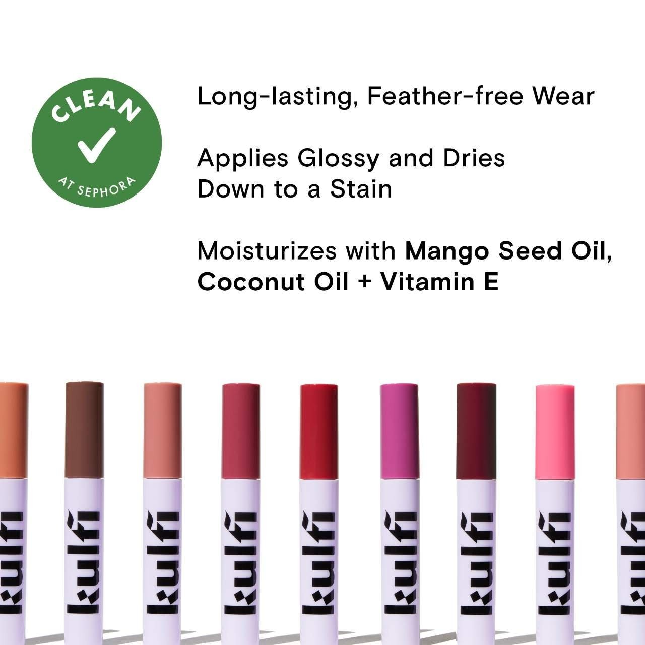 Kulfi Authentic Lasting Moisturizing Lip Oil 9 Colors Are Available Brand new