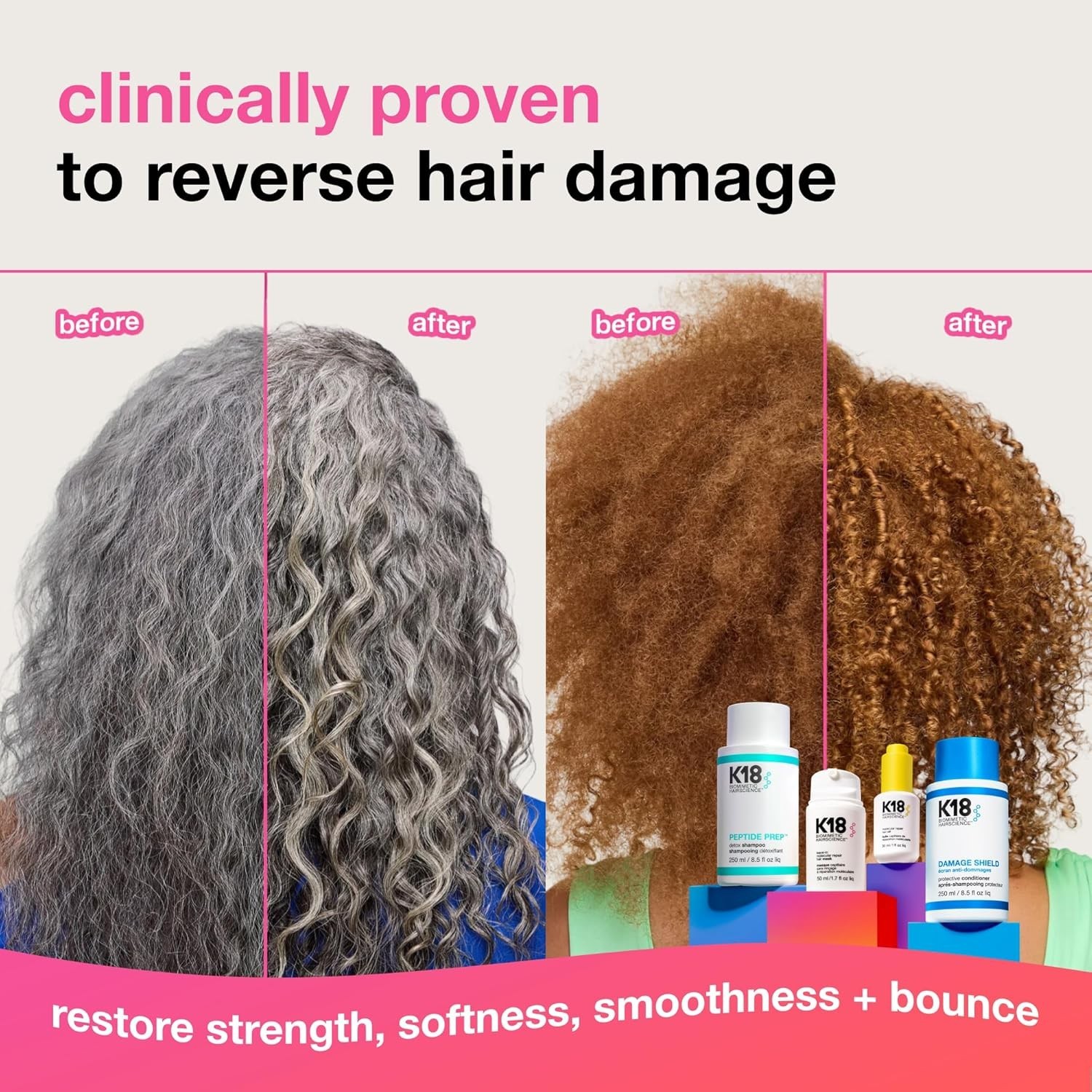 K18 Leave-In Molecular Repair Hair Mask – 1.7 fl oz