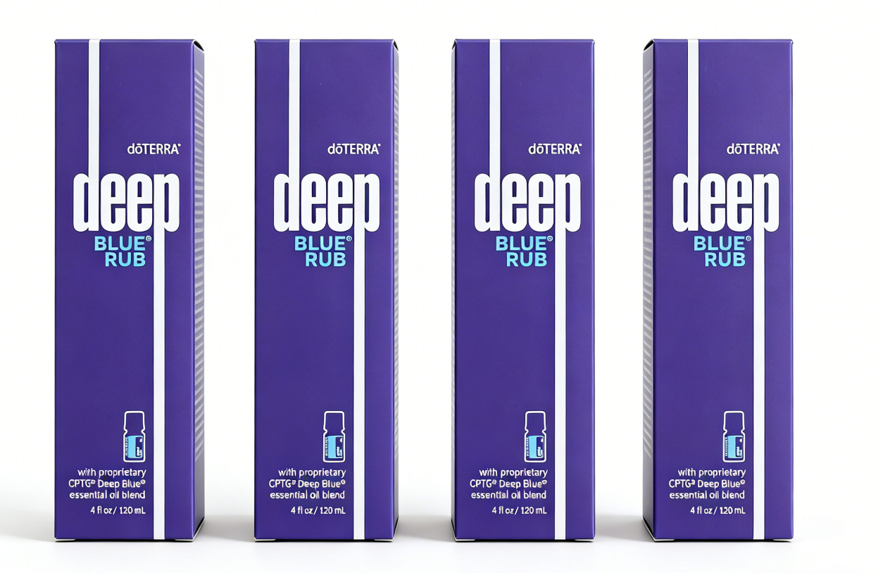 NEW Deep Blue Rub Cream Doterra – 4 oz – Brand-New, Sealed -4PACK EXP:2027