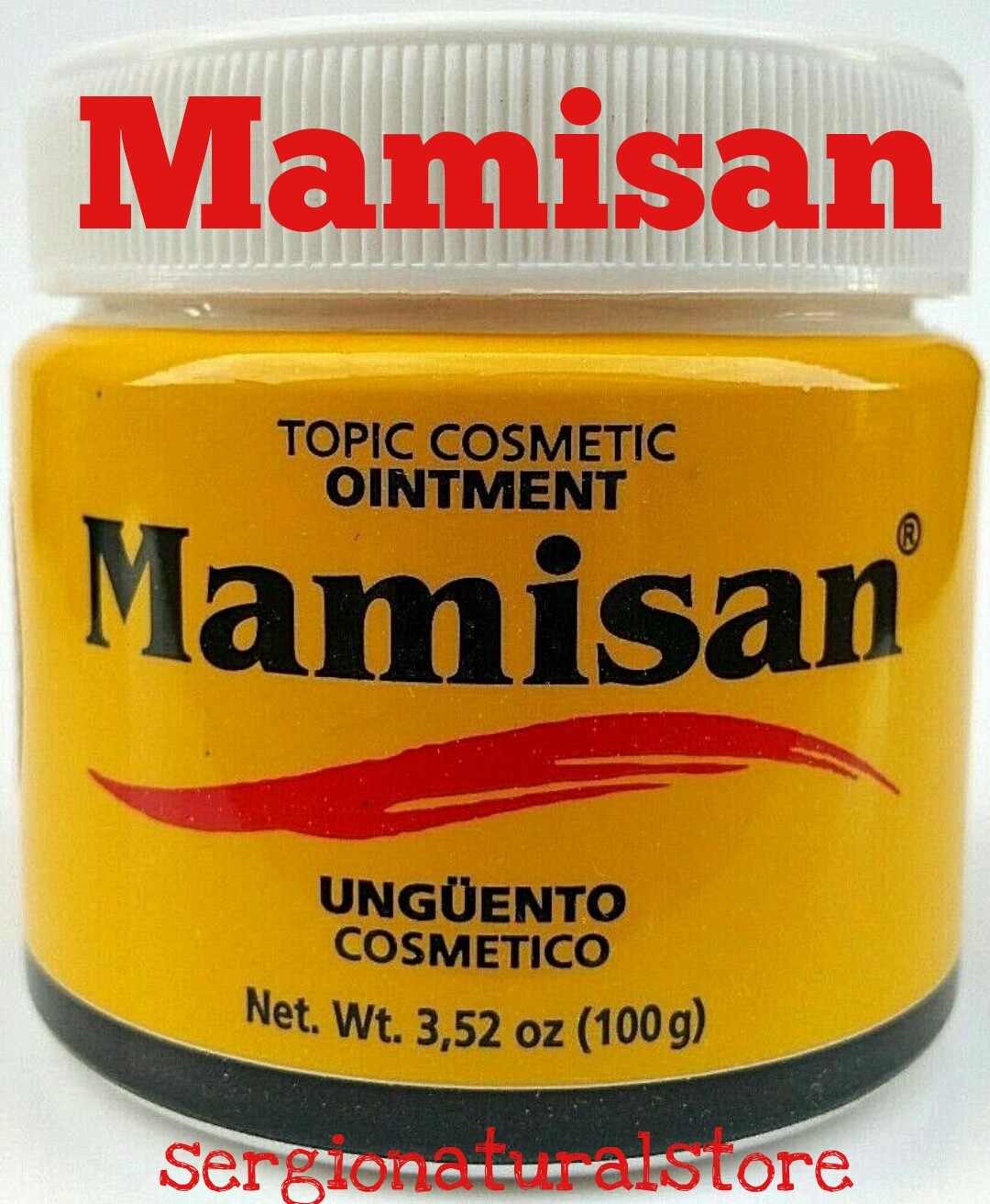 MAMISAN UNGUENTO OINTMENT 100 G. EACH ORIGINAL MAMISAN MADE IN MEXICO
