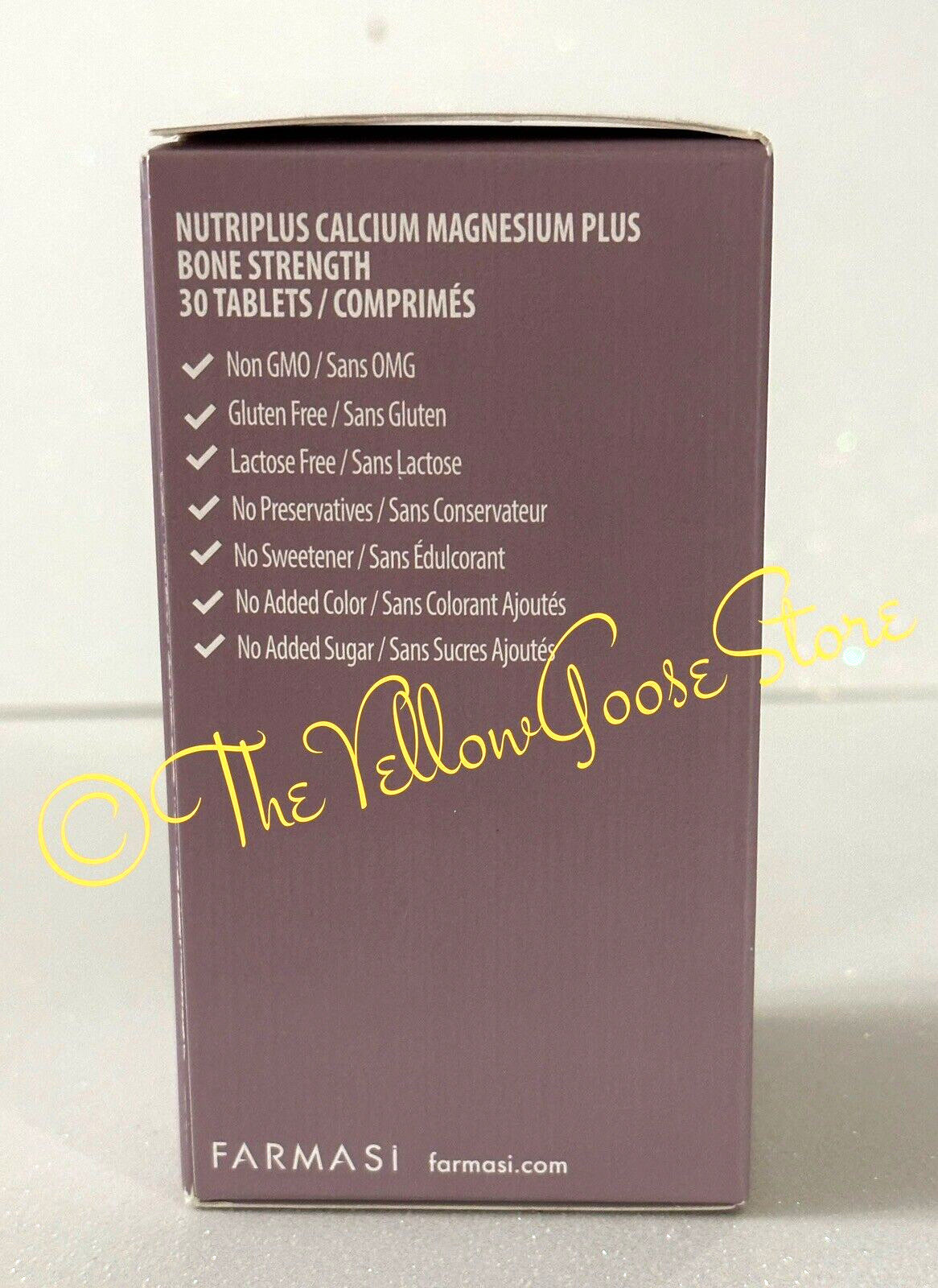 FARMASI ❤️ NUTRIPLUS CALCIUM MAGNESIUM PLUS COLLAGEN ❤️NIB ❤️FREE SHIPPING