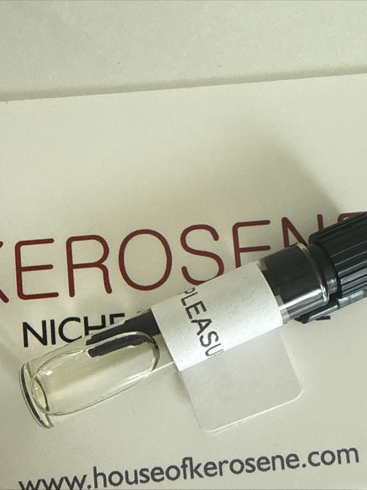 Kerosene Unknown Pleasures Niche Perfume Official Splash Vial 1ml