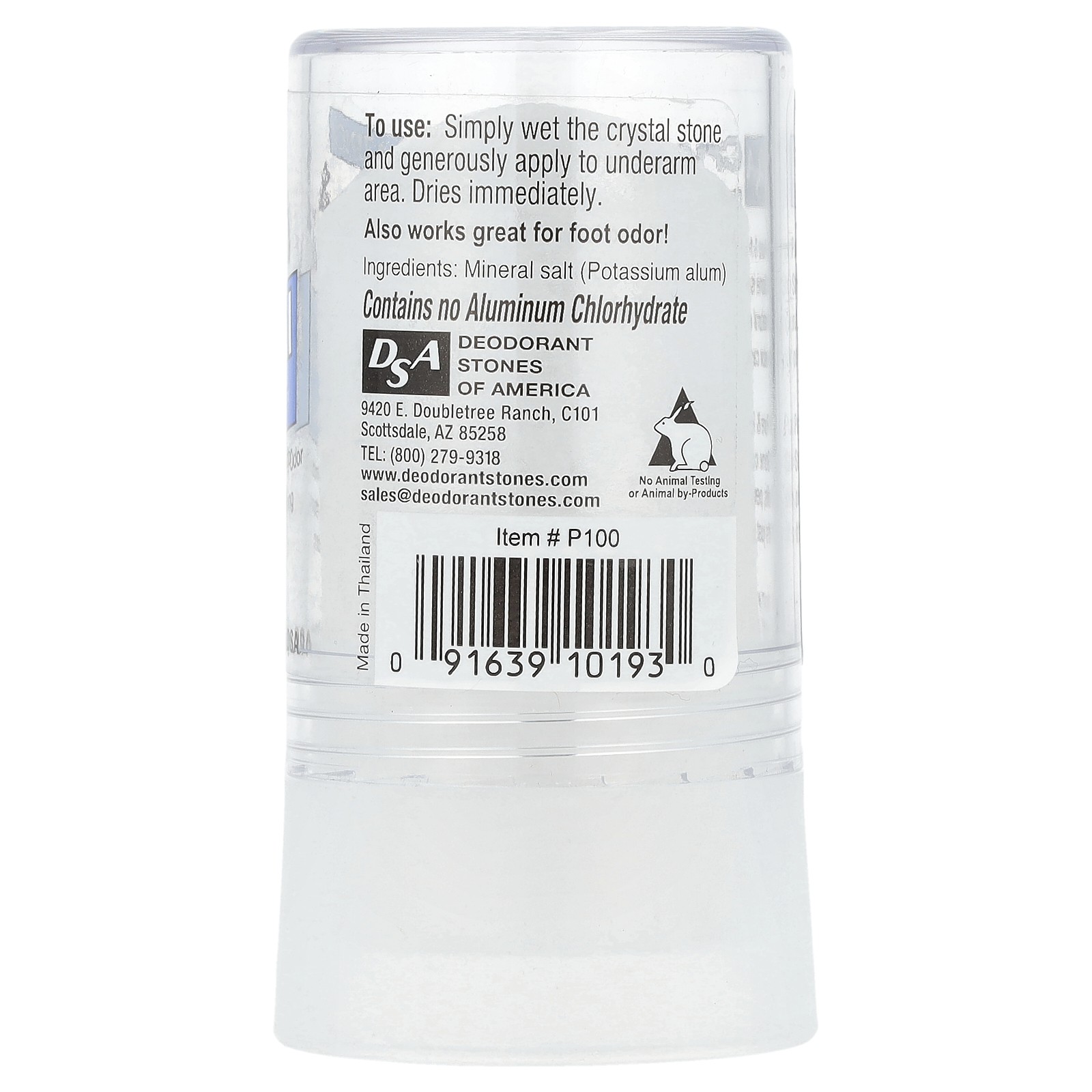 Pure & Natural, Crystal Deodorant Stone, 4.25 oz (120 g)