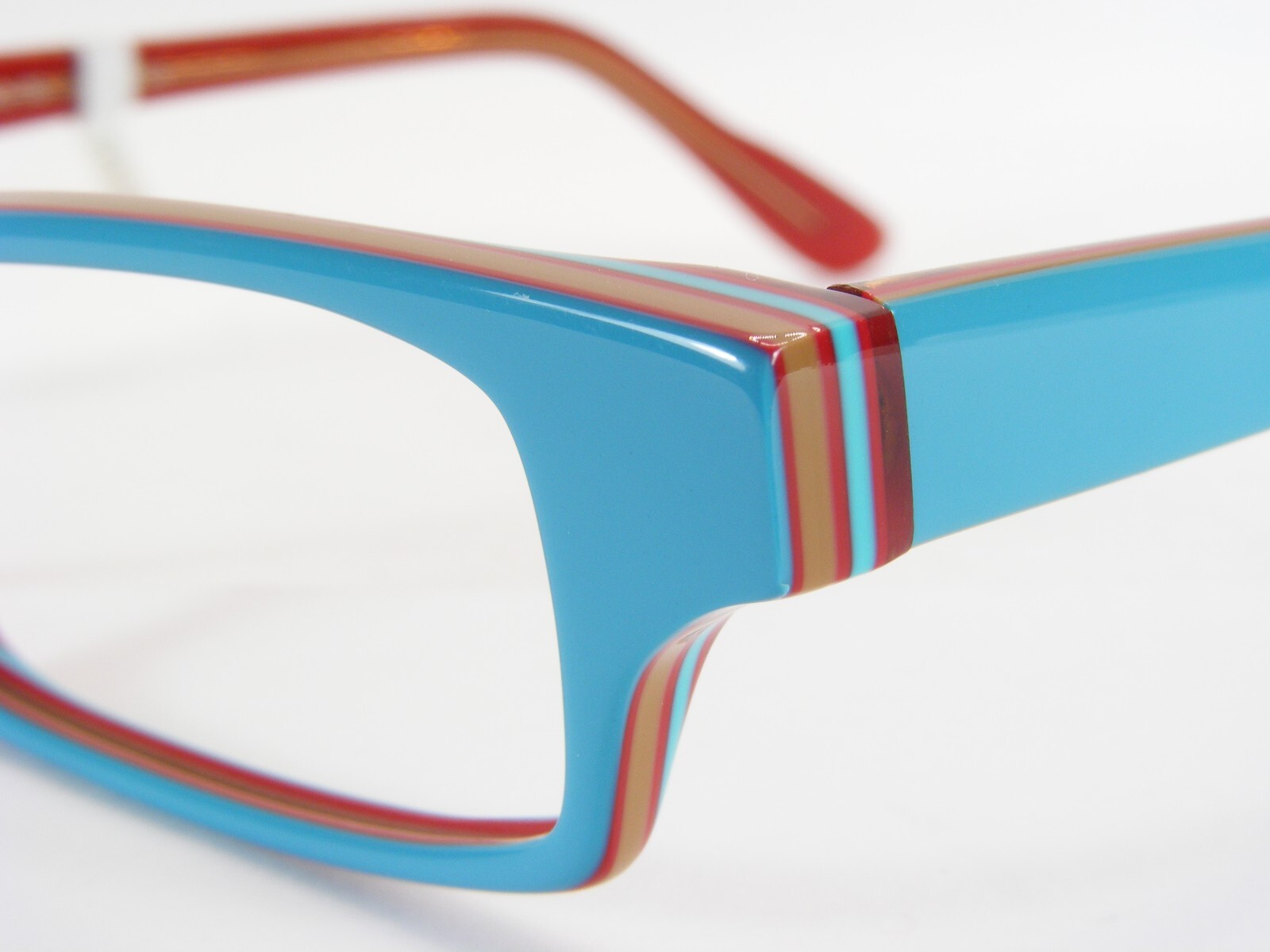 RAINER & BRENNER 2355 2069 Blue / Multicolor Unique RARE EYEGLASSES 50mm (NOTES)
