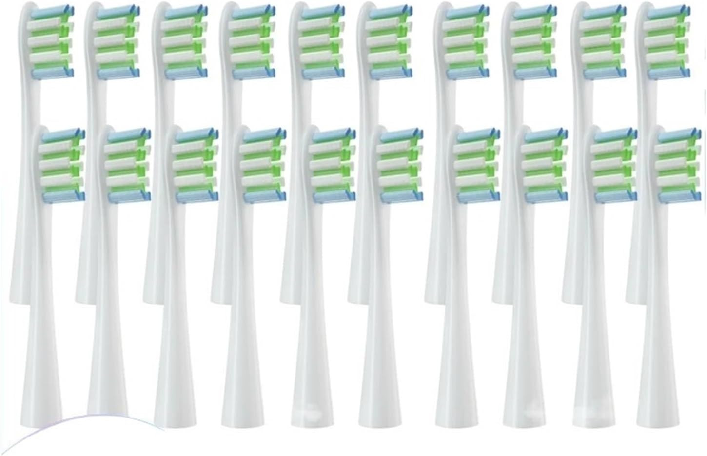 20PCS Replacement Brush Heads, Compatible for Oclean, Flow/X PRO Elite/X/One/Z1/