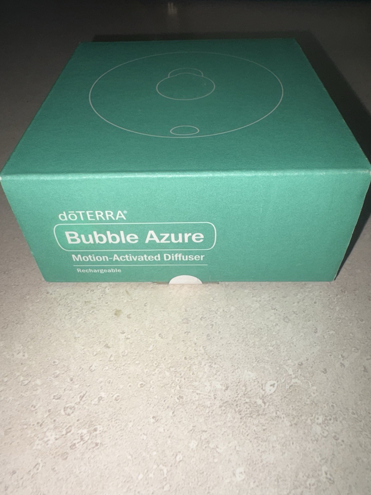 doTerra Bubble Motion-Activated Essential Oil Diffuser Azure Color NEW