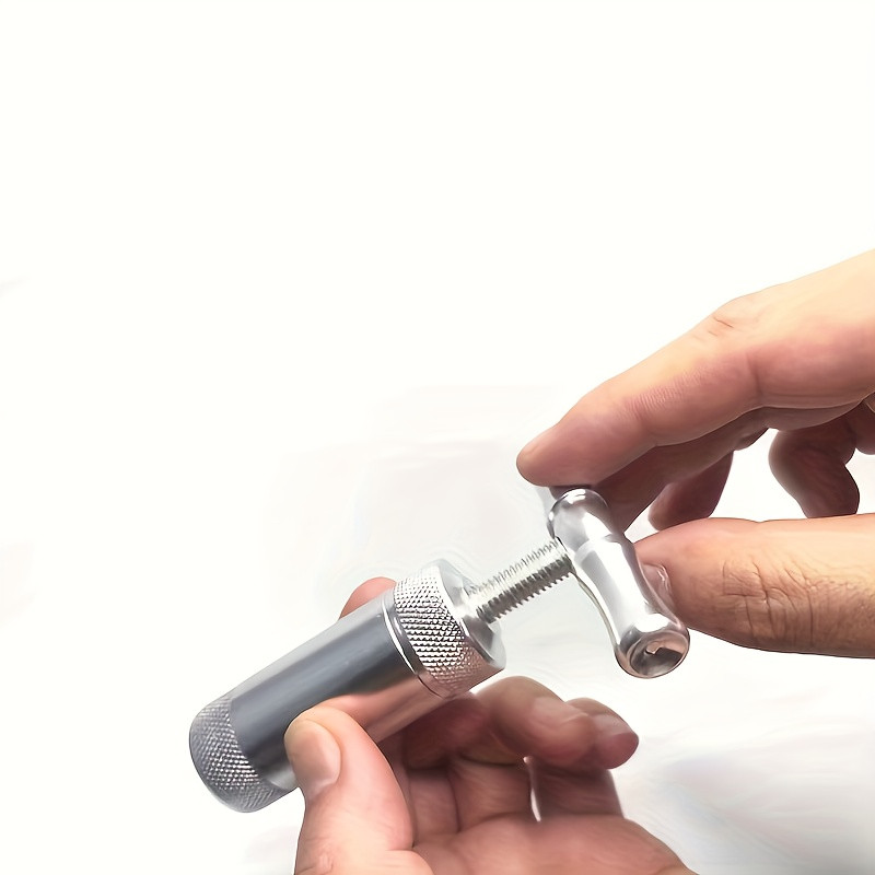T-type Manual Pill Crusher Metal Pill Grinder, Spice Cracker Crusher and Grinder