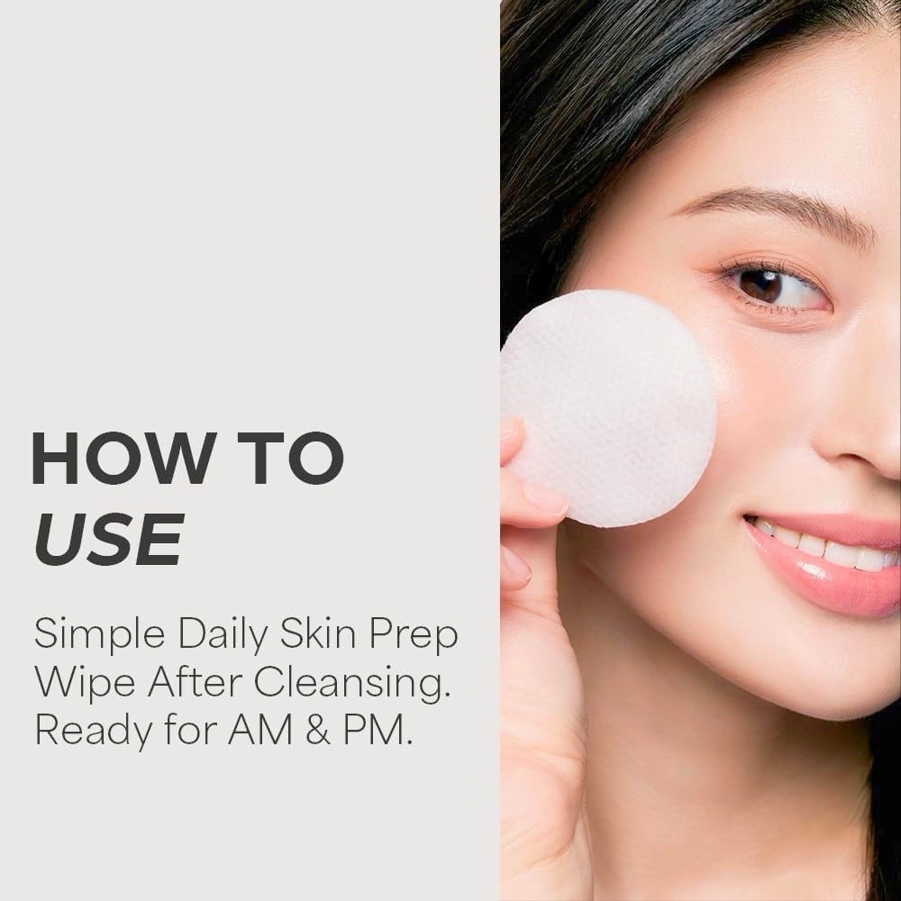 House of Hur Korean Toner Pads 70ct AHA BHA PHA Clearing Skin Prep Essence Pads