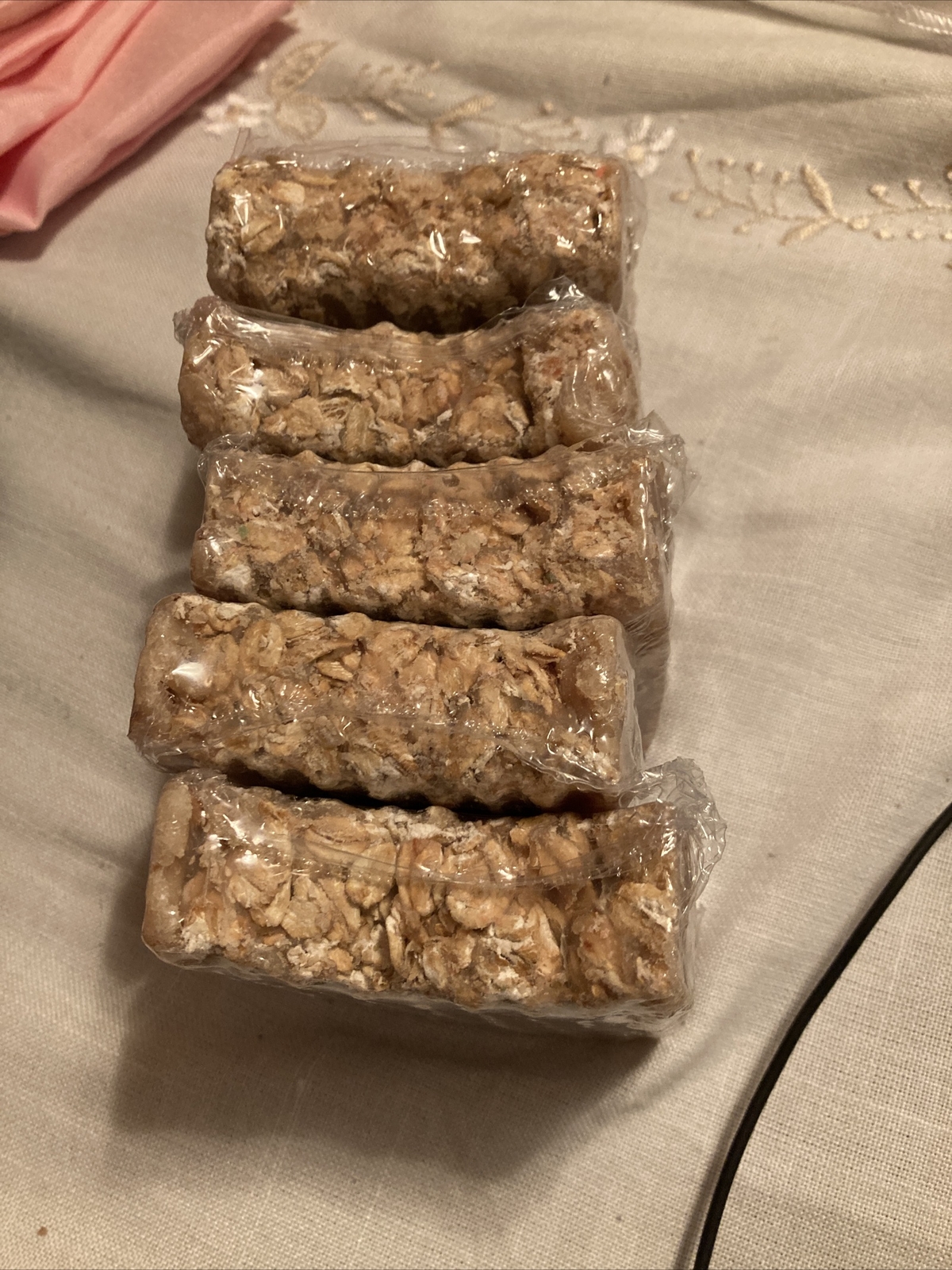 Oatmeal layers Handmade Bath Bar Soaps Sealed New Scented Free Fast ship