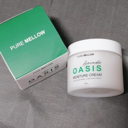 PURE MELLOW Oasis Moisture Cream 11.2OZ Hydration Smoothing Skin Care K beauty