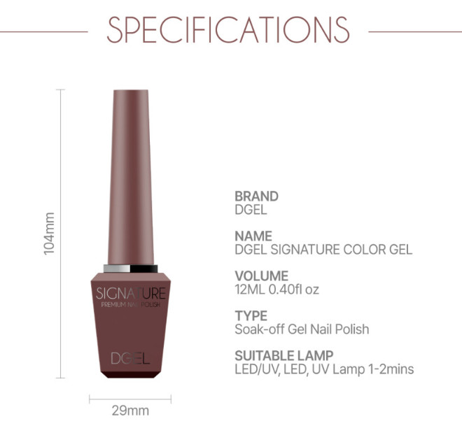 DGEL Dry Rose Cat Eye Gel Polish 8-Color Set | Magnetic Gel Nails | K-Beauty