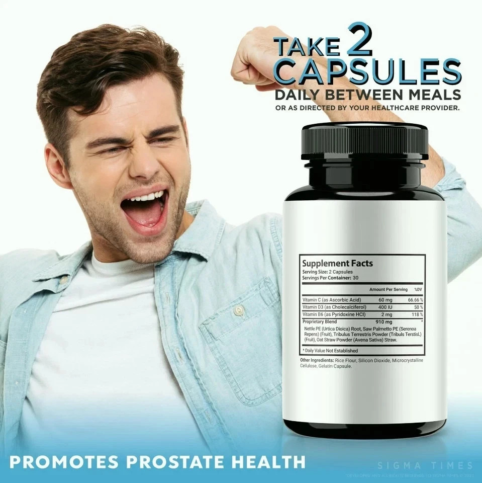 MEN Balance Pro Prostate Support Pills for Men Stamina & Vitality 60ct Pack of 5