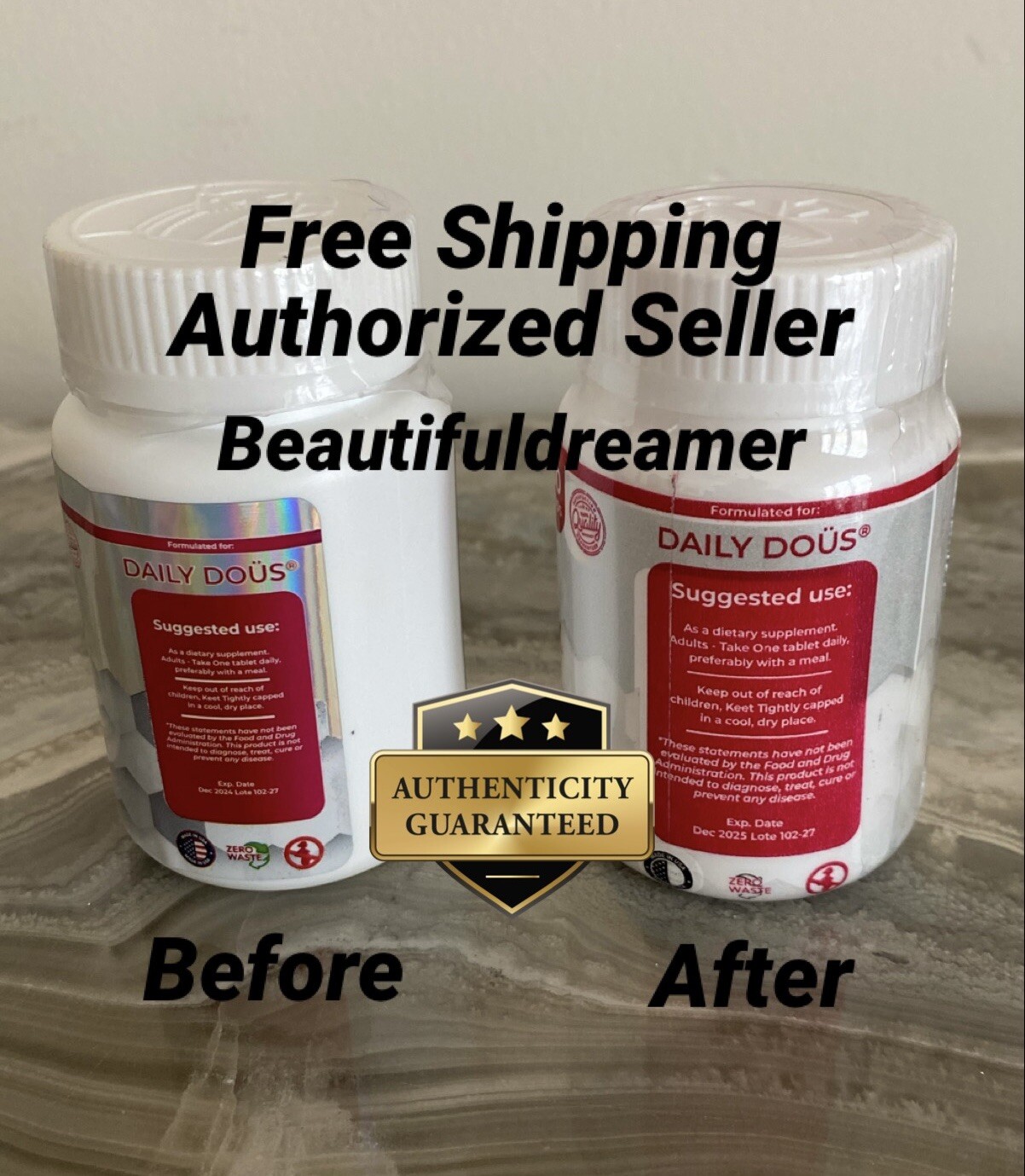 Daily Work Pills *** Brand New and Sealed *** by Daily Dous / Skinny 365