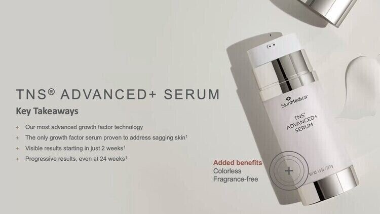 New Version TNS Advanced + Serum For All Skin Types 1 oz/28.4 g EXP 10/27