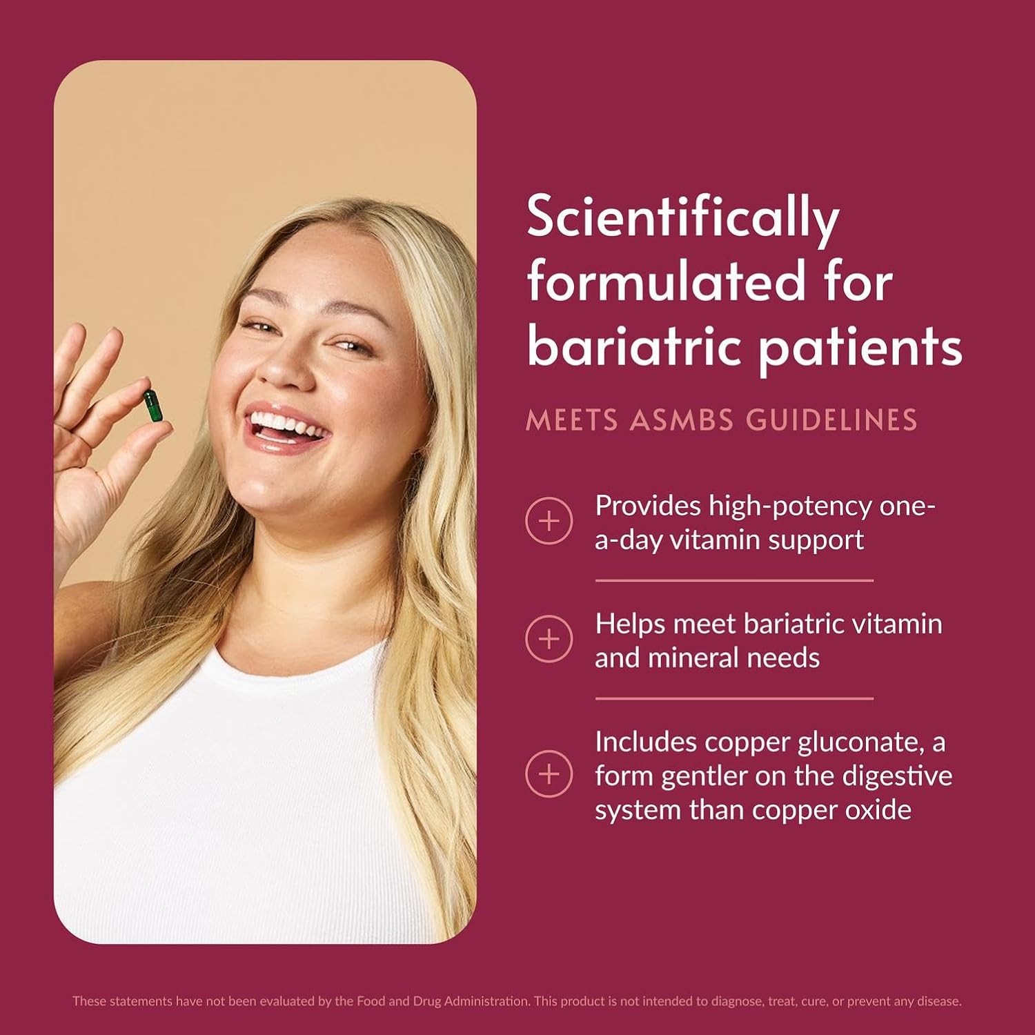 Bariatric Advantage Ultra Solo Without Iron – Once-Per-Day Daily Multivitamin