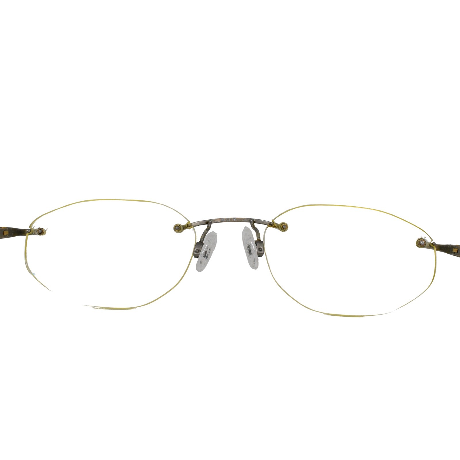 Jaguar Unknown Model-Gold Rimless 54-19-140mm Eyeglasses FRAMES ONLY – GOOD