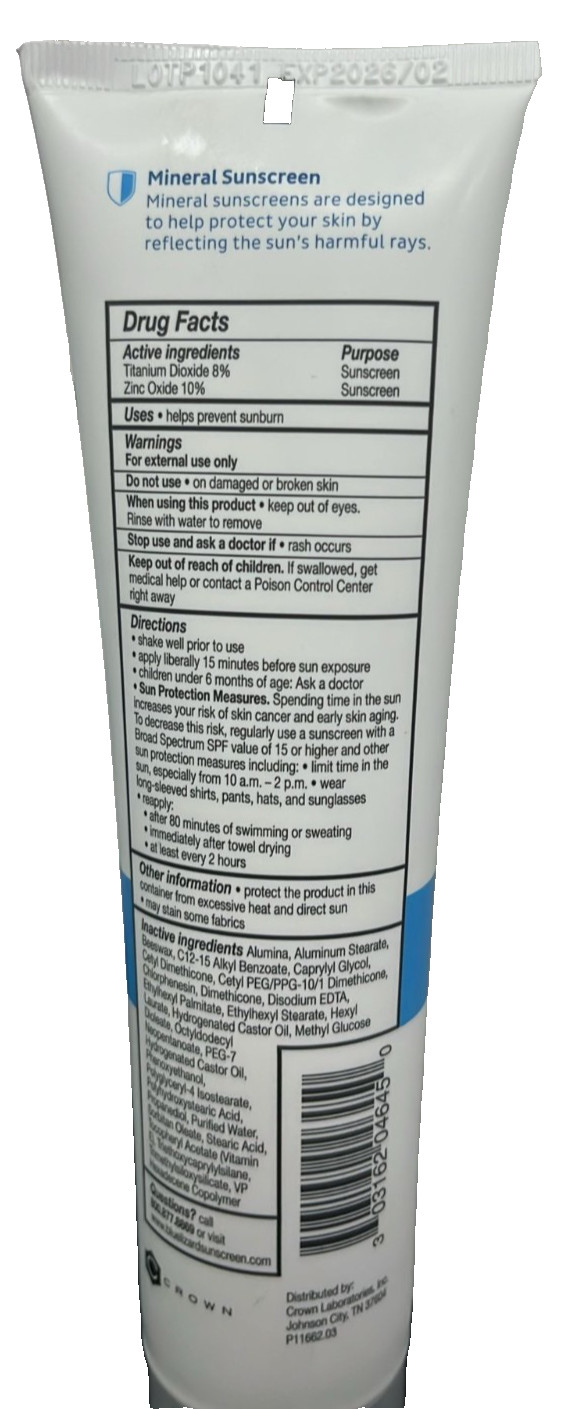 Blue Lizard Sensitive Sunscreen SPF 50+ (5 oz) Mineral Lotion – UVA/UVB
