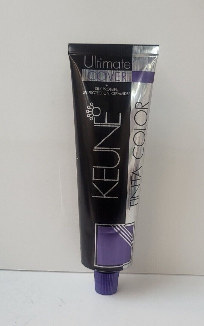 KEUNE TINTA ULTIMATE COVER Hair Color WITH Silk Proteins ~ 2.1 fl. oz. Tube