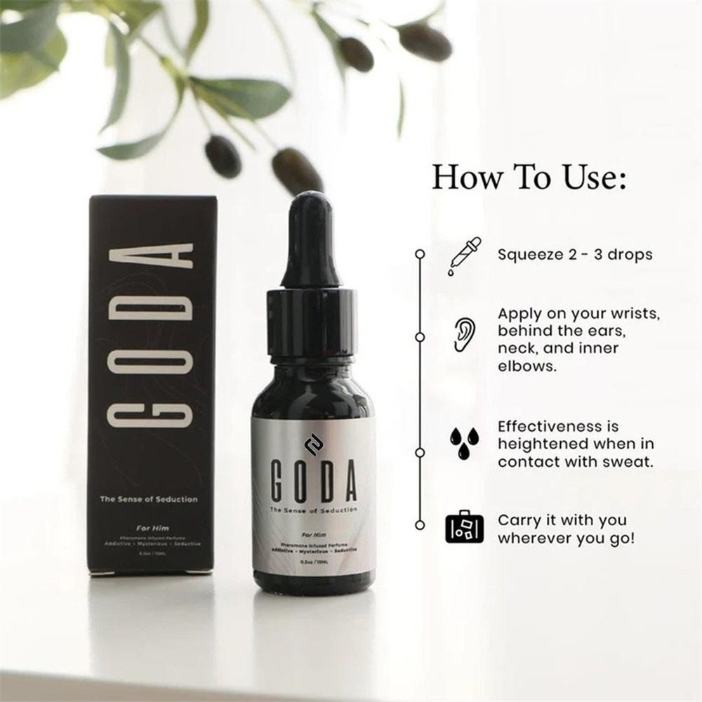 2026 GODA For Him Pheromones Cologne for Men Infused with Real Pheromones 15ml🔥