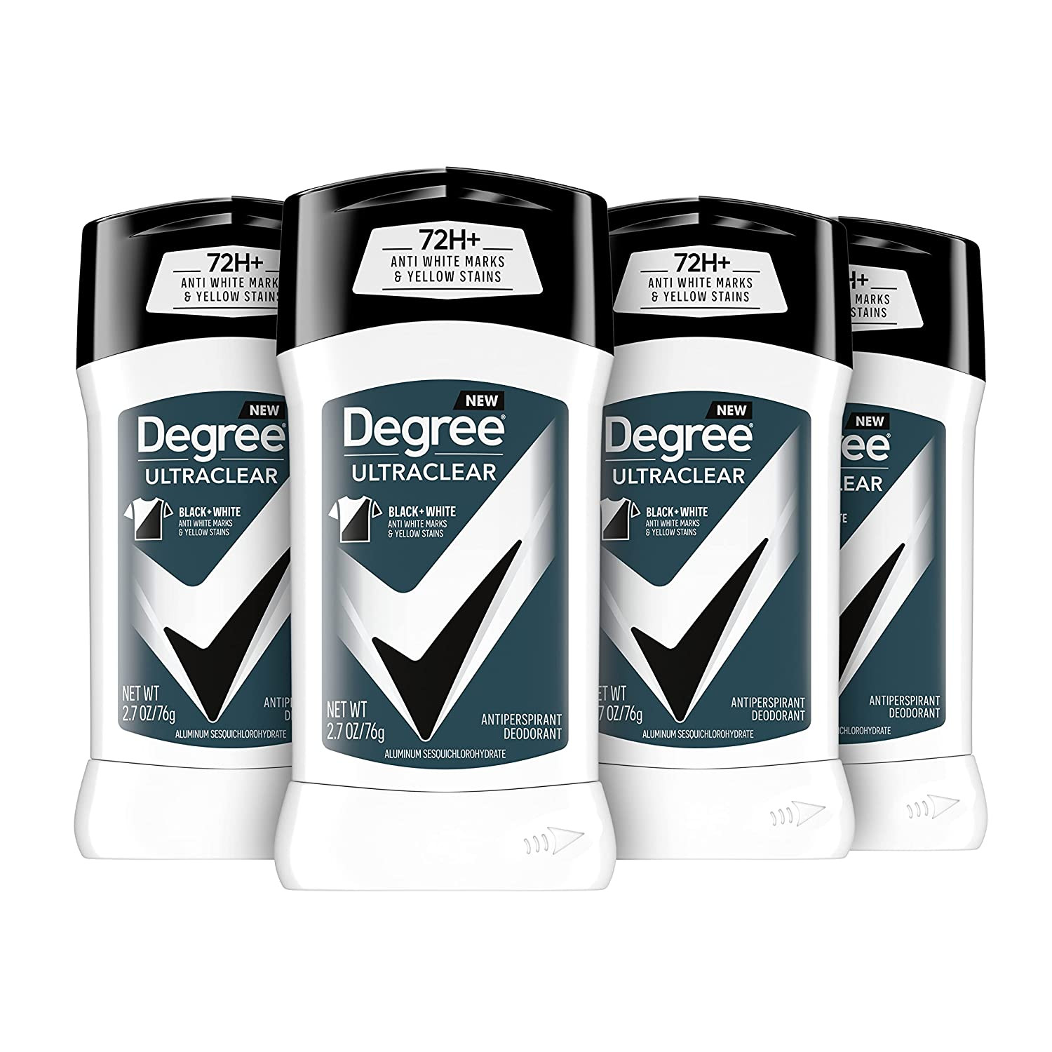Degree Men Ultraclear Antiperspirant Deodorant Black + White 72-Hour Sweat & Odo