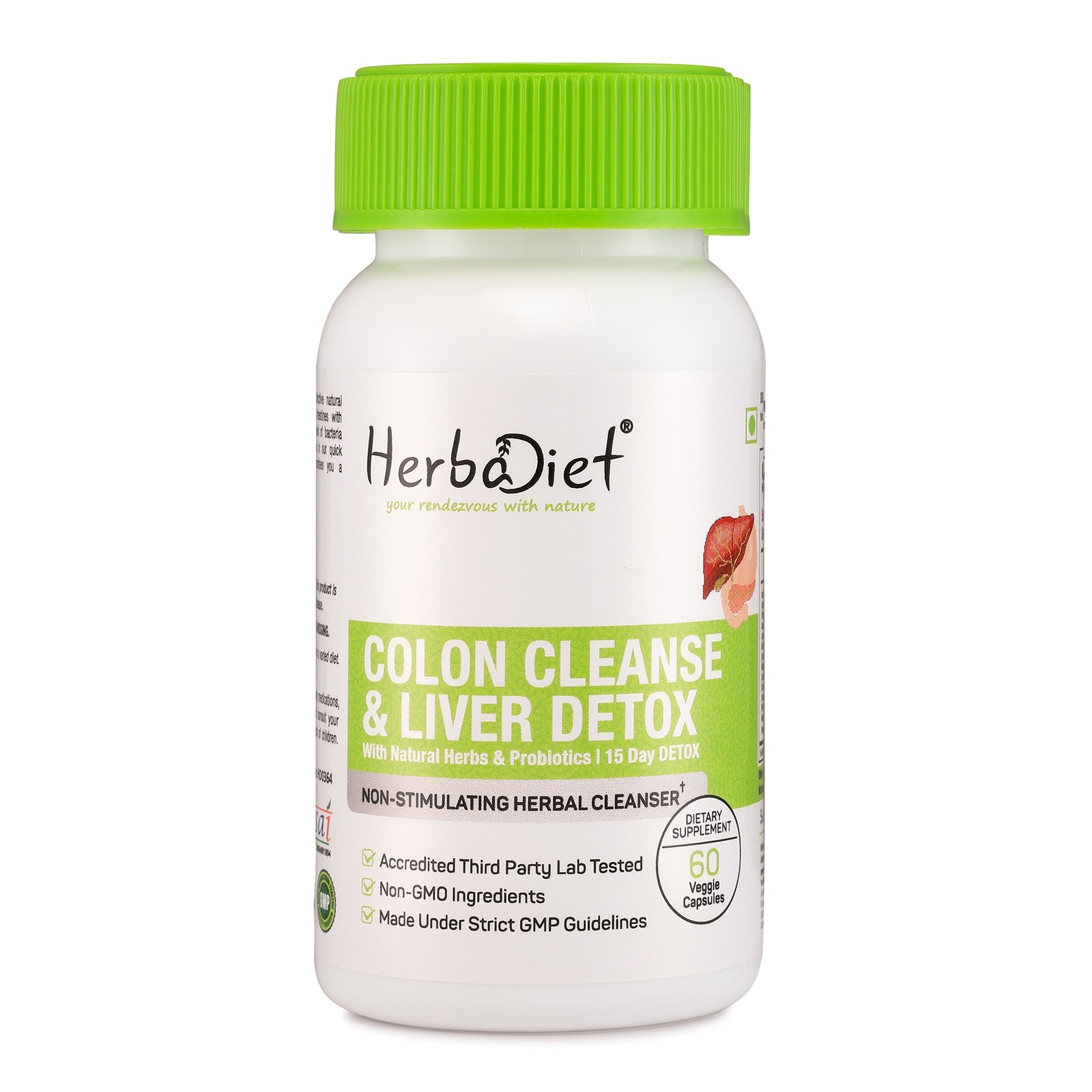 Colon Cleanse Detox Probiotic Weight Loss Slimming Diet Pills Fat Burn Capsules