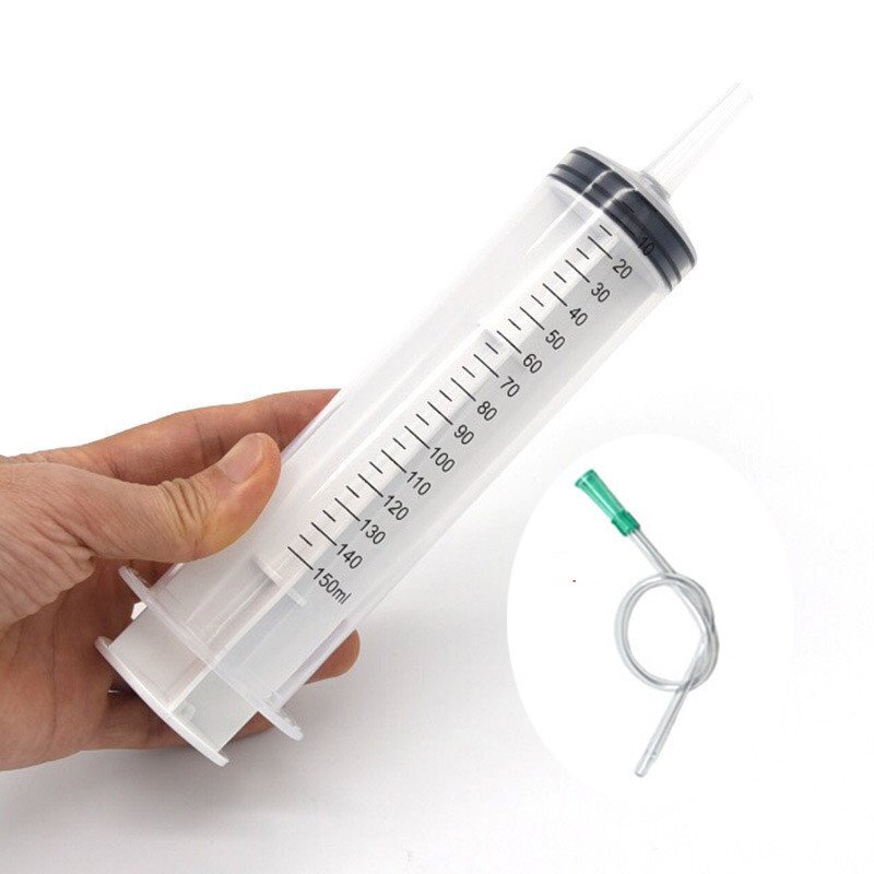 150ml Large Douche Enema Syringe with Tube Hose Injection Enama Supply