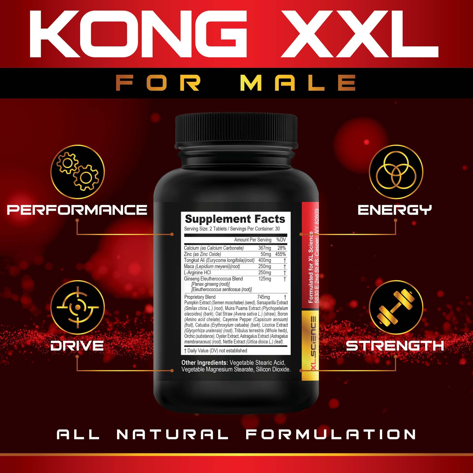 Male Enhancement Pills Gain 36” in 60 Days Boost Drive, Strength, Endurance