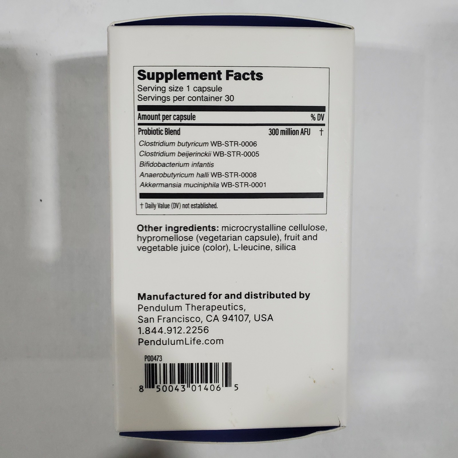 Pendulum Metabolic Daily 30 Capsules EXP 11/2027 4-in-1 daily probiotic