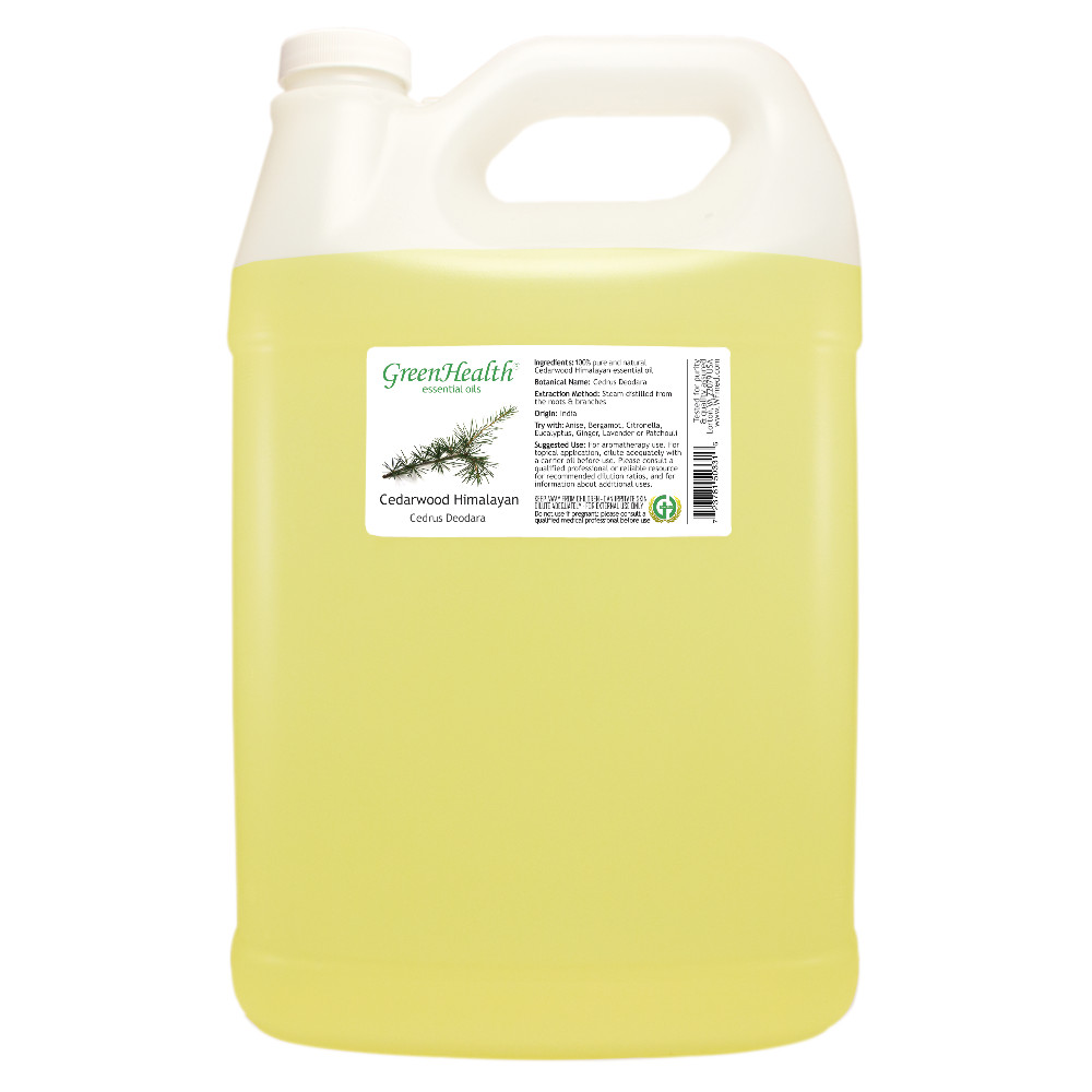 1 Gallon Cedarwood Himalayan Essential Oil (100% Pure & Natural) – GreenHealth